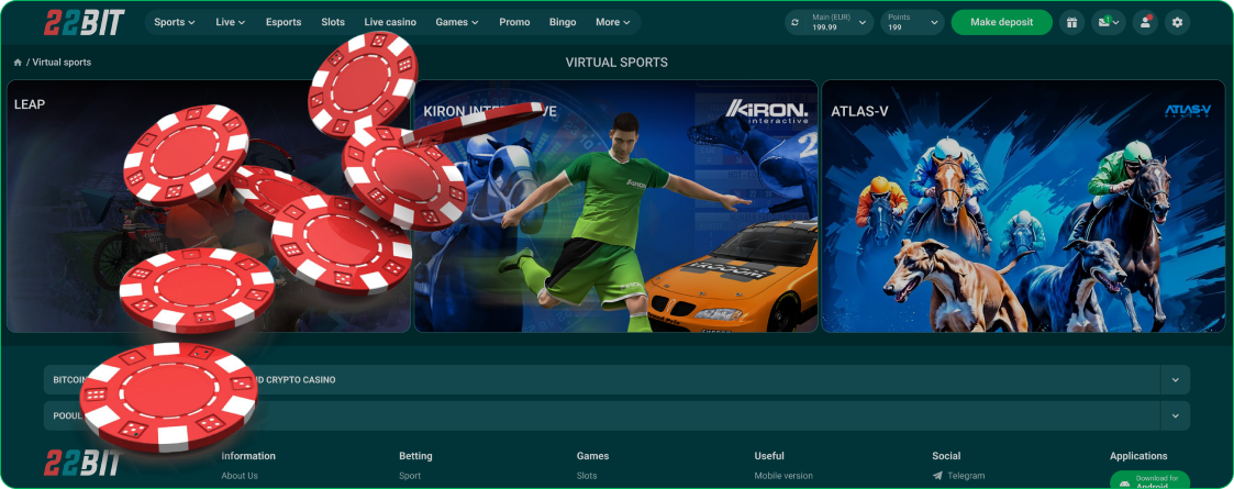 22Bit bookmaker